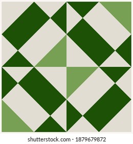 Classic Portuguese Geometric seamless pattern (traditional ornament)