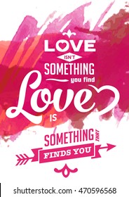 classic poster with motivation quotation on red pink abstract watercolour background useful for any project where a platter of color makes the difference colour pink work life colorful abstraction sce