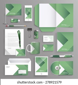 Classic and professional stationery template design for your company