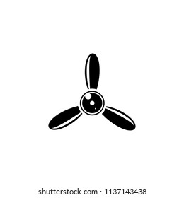 classic propeller icon vector