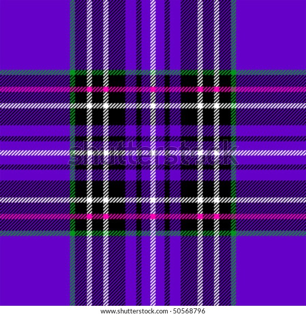 Classic Purple Tartan Fabric Seamless Square Stock Vector Royalty Free 50568796 Shutterstock 9968