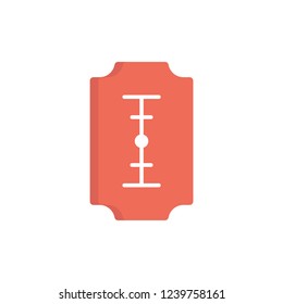classic razor icon vector. barbershop icon with fill outline style