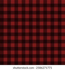 Classic red and black plaid pattern in a timeless tartan style. Perfect for backgrounds, fashion, scarves, blankets, and graphic design projects. High-resolution