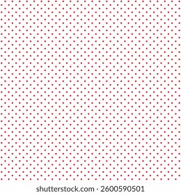 Classic Red Polka Dot Fabric Pattern for Fashion and Home Decor