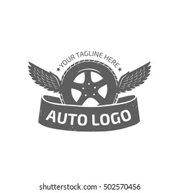 Classic Retro Auto Logo