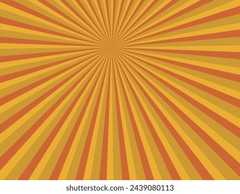 Classic retro burst background. Antique rays background.