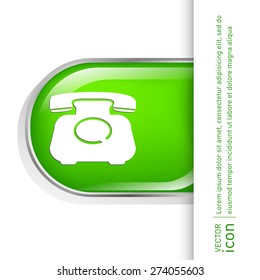 Classic retro phone.