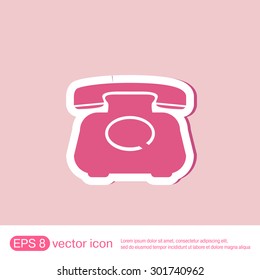 classic retro phone