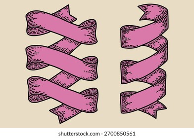 classic ribbon set design new 