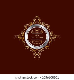 Classic  Sale Badges Decorative elements with sight and art lines