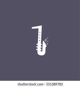 classic saxophone icon