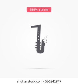 classic saxophone icon