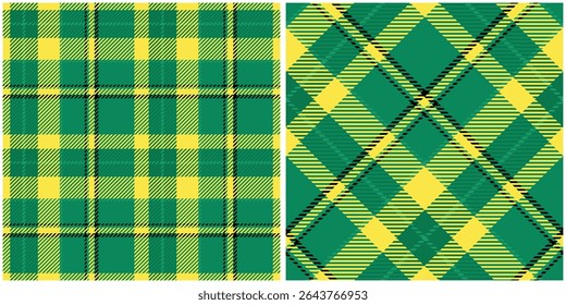 Projeto, Tartan Verde Escocês Clássico. Padrões de Gingham. Camiseta Flanela Tartan Padrões. Telhas da moda para papéis de parede.