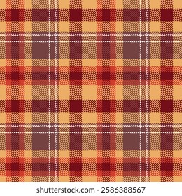 Classic Scottish Tartan Design. Checker Pattern. Traditional Scottish Woven Fabric. Lumberjack Shirt Flannel Textile. Pattern Tile Swatch Included.