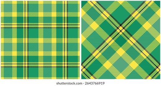 Clássico Escocês Tartan Design. Padrões de Gingham. Vetor de ilustração de tartan sem costura definido para lenço, cobertor, outro moderno primavera verão outono inverno tecido de férias impressão.