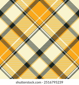 Classic Scottish Tartan Design. Tartan Plaid Vector Seamless Pattern. Traditional Scottish Woven Fabric. Lumberjack Shirt Flannel Textile. Pattern Tile Swatch Included.