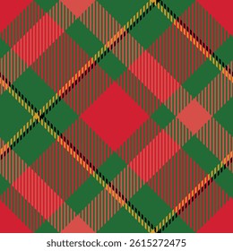 Classic Scottish Tartan Design. Tartan Plaid Vector Seamless Pattern. Seamless Tartan Illustration Vector Set for Scarf, Blanket, Other Modern Spring Summer Autumn Winter Holiday Fabric Print.