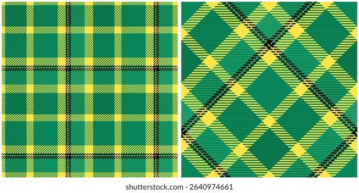 Classic Scottish Tartan Design. Classic Plaid Tartan. Traditional Scottish Woven Fabric. Lumberjack Shirt Flannel Textile. Pattern Tile Swatch Included.