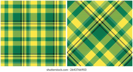 Classic Scottish Tartan Design. Scottish Plaid, Traditional Scottish Woven Fabric. Lumberjack Shirt Flannel Textile. Pattern Tile Swatch Included.