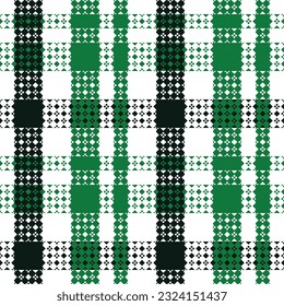 Classic Scottish Tartan Design. Scottish Tartan Seamless Pattern. Seamless Tartan Illustration Vector Set for Scarf, Blanket, Other Modern Spring Summer Autumn Winter Holiday Fabric Print.