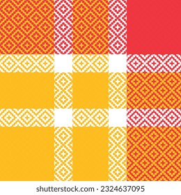 Classic Scottish Tartan Design. Tartan Seamless Pattern. Template for Design Ornament. Seamless Fabric Texture.