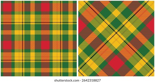 Classic Scottish Tartan Design. Traditional Scottish Checkered Background. Seamless Tartan Illustration Vector Set for Scarf, Blanket, Other Modern Spring Summer Autumn Winter Holiday Fabric Print.