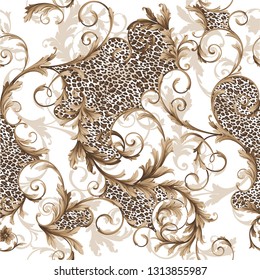 classic seamless baroque pattern