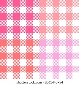 Classic seamless checkers pattern design for decorating, wrapping paper, wallpaper, fabric, backdrop and etc.
