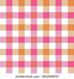 Classic seamless checkers pattern design for decorating, wrapping paper, wallpaper, fabric, backdrop and etc.