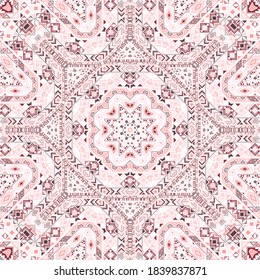 Classic seamless ornament with geometric elements composition. Graphic traditional motif. Canvas print. Small elements background. Vector embroidery pattern.