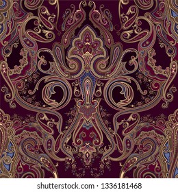 classic seamless paisley pattern