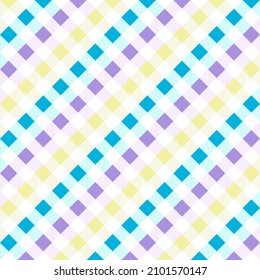 The classic seamless pattern checkers pattern design for decorating, wallpaper, wrapping paper, fabric, clothing,backdrop,background and etc.
