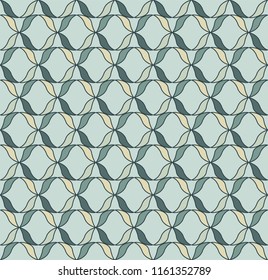 Classic seamless pattern. Geometric stylish ornament. Vector antique texture.