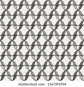 Classic seamless pattern. Geometric stylish ornament. Vector antique texture.