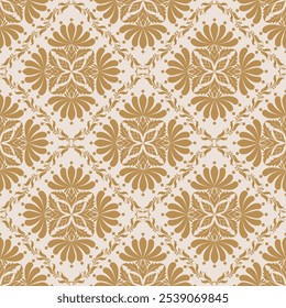 Classic Seamless
Pattern - Vector Illustration for Elegant Textile
Design