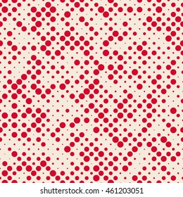 Classic seamless polka dot pattern. Vector repeating texture.