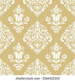 Wallpaper Classic seamless vector golden pattern. Traditional orient  ornament. Classic vintage background 