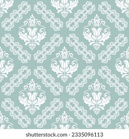 Classic seamless vector pattern. damask orient ornament. classic