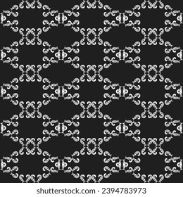 Classic seamless vector pattern. Damask orient dark ornament. Classic vintage background. Orient pattern for fabric, wallpapers and packaging