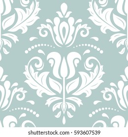 Classic seamless vector pattern. Traditional orient ornament. Classic vintage background