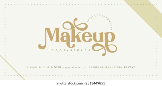 Classic serif font alphabet letters fancy gentle typographic design. Elegant anthique typography. Retro slick serif letter set for wedding card, restaurant menu, headline, lettering. Vector typeset