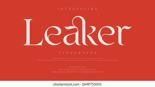 Classic serif font alphabet letters fancy gentle typographic design. Elegant anthique typography. Retro slick serif letter set for wedding card, restaurant menu, headline, lettering. Vector typeset