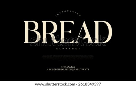 Classic Serif Typeface for Premium Branding Editorial Wedding Packaging Logo and Modern Luxury Design
