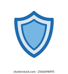 Classic Shield Icon Design for Protection