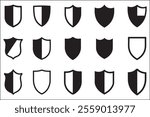 Classic Shield Logo Vector Stock Art
