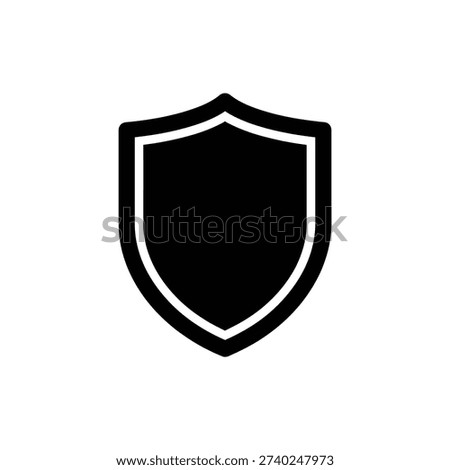 Classic Shield Protection Security Icon