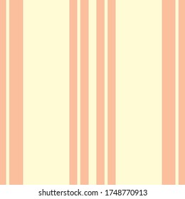 Classic shirting stripe in warm neutral colors. Seamless vector pattern background. Linear striped geometric backdrop. Sophisticated all over print for apparel, textiles, home decor, packaging
