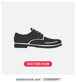 Classic Shoe Vector Icon Illustration