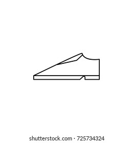 classic shoes Icon on white background