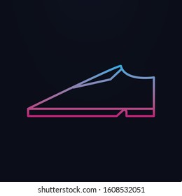 Classic shoesnolan icon. Simple thin line, outline vector of shopping icons for ui and ux, website or mobile application